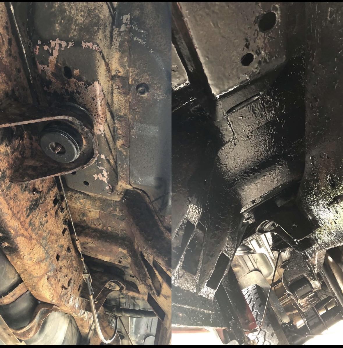 Fleet Corrosion Prevention – Before vs After Undercoating